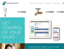 Tablet Screenshot of inventorysmart.com